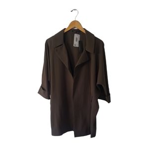 Sweet Rain Blazer, Cover, Jacket. Army Green.  Size Small. NWT